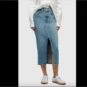 Hudson Jeans Reconstructed Skirt – Offshore – Size 26 – Like New